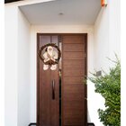 Enfeite Guirlanda Natalina Papai Noel Pendente De Porta 33cm