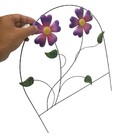 Enfeite Jardim Ferro Grade Casa Varanda Quintal Decora Planta