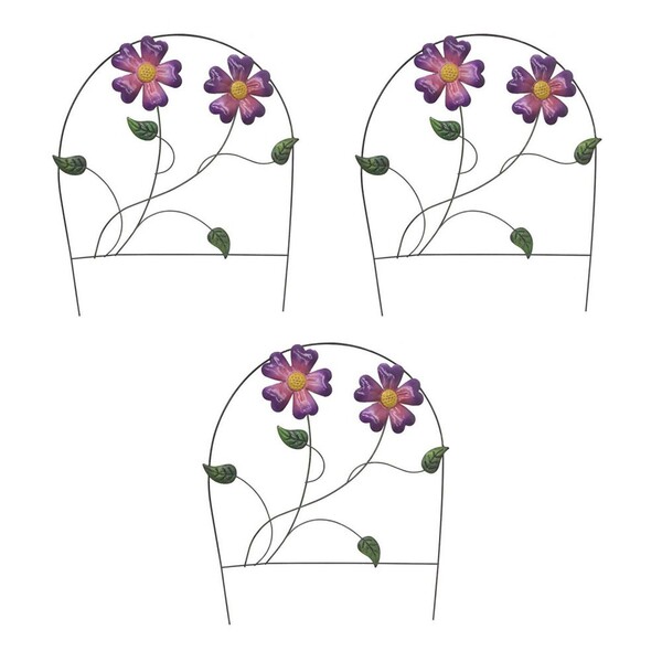 Enfeite Jardim Ferro Grade Casa Varanda Quintal Decora Planta