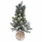 Enfeite Mini Árvore Plástico Verde 45x26x26cm Cromus