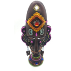 Enfeite Moda Africana Estatueta Busto Africano 25cm