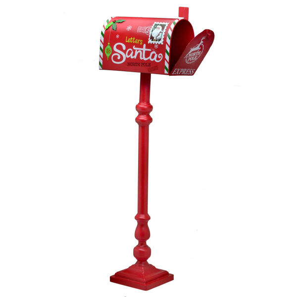 Enfeite Natal 100cm Caixa Correio Espressione Christmas