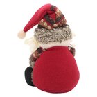 Enfeite Natal Boneco Papai Noel De Prateleira Tecido 22cm