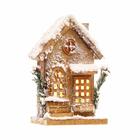 Enfeite Natal Casinha Madeira C/led 20x15x10cm 1693370