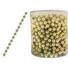 Enfeite Natal Corrente 8 Metros P/ Árvore Dourada Magizi