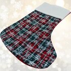 Enfeite Natalino Meia De Natal Decorativo Artesanal De 45cm