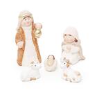 Enfeite Natalino Mini Preépio Our/bco 1un 16x8x6cm 1921825