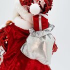 Enfeite Natalino Papai Noel Musical Movimento De Cabeça 44cm