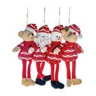 Enfeite P/pendurar Sort Noel/bonec/ren 1un 27x15x4cm 1114158