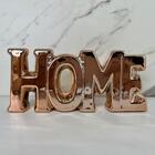 Enfeite Palavra Home Rose Gold De Cerâmica Decorativa
