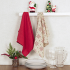 Enfeite Pano de Copa Tecido Multicolorido 1x70x40cm Cromus