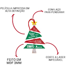 Enfeite Para Árvore De Natal Pinheirinho Natal Iluminado 11x1