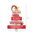 Enfeite Para Árvore De Natal Pinheirinho Natal Radiante 10x14