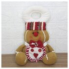 Enfeite Para Porta Maçaneta Natal Biscoito Natalino 25cm