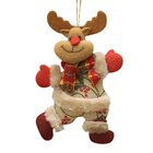 Enfeite Pendente Para Árvore De Natal Rena 19cm