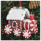 Enfeite Pendente Para Árvore De Natal Trem Iluminado 9cm