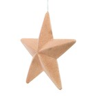 ENFEITE PENDURAR ESTRELA Ouro Velho 27CM