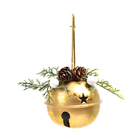 ENFEITE PENDURAR GUIZO Ouro Velho 6,5CM