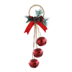 ENFEITE PENDURAR GUIZOS VERMELHO 16CM