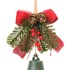 ENFEITE PENDURAR SINO VERDE 15CM