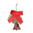 ENFEITE PENDURAR SINO VERMELHO 15CM