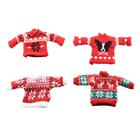 Enfeite Pendurar Sueter 12x22x02cm C/04 Pçs 1113436