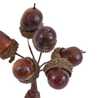 Enfeite Pick Metal Marrom 10x8x4cm Cromus