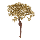 Enfeite Pick Plástico Ouro Velho 12x8x6cm Cromus