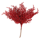 Enfeite Pick Plástico Vermelho 24x20x4cm Cromus