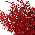 Enfeite Pick Plástico Vermelho 24x20x4cm Cromus