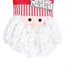 ENFEITE PORTA NOEL TECIDO 27CM