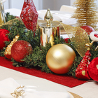 Enfeite Vela Eletrônica Vidro Ouro Velho 15x7x7cm Cromus