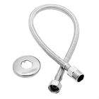 Engate Flexível 40 cm em Aço Inox Trançado para Água Quente e