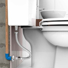 Engate Flexível Aço Inox Mxf 1,00 M 1/2 Entrada Água