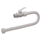 Engate Flexível C/registro Pvc 1/2 Branco 40 50 60cm Estrela