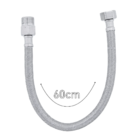 Engate Flexível Rabicho Trançado em Inox 60 cm Macho x Fêmea