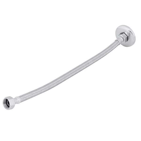 Engate Flexível Trançado 60 Cm E 1/2 Em Aço Inox