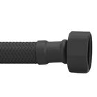 Engate Mangueira Flexível Preto/black Trançado Aço Inox 60cm