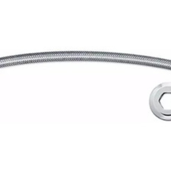 Engate Mangueira Flexível Trançado Aço Inox 60 Cm