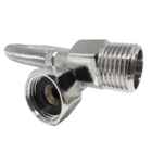 Engate Mangueira Flexível Trançado Aço Inox 60cm Quente Fria