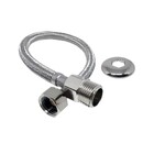Engate Mangueira Flexível Trançado Inox 30cm Ac02 1/2" Doan