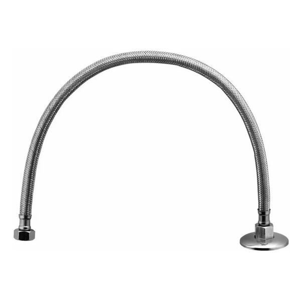 Engate Mangueira Flexível Trançado Inox Quente Fria 1/2x40cm
