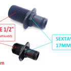 Engate Rápido Ducha Hydra Prolongado 1cm - 3160co001