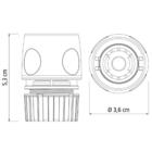 Engate Rápido Para Mangueira De 1/2" Polegada + Bico Para Tor