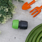 Engate Rápido para Mangueira Plástico 3/4" Verde Geolia