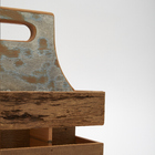 Engradado de madeira rústica Lamas Brew