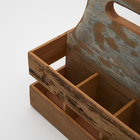 Engradado de madeira rústica Lamas Brew