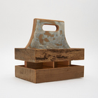 Engradado de madeira rústica Lamas Brew