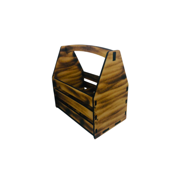 Engradado Para 6 Cerveja Em Mdf  Garrafas Até 350ml