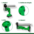 Engraxadeira Pistola De Graxa A Bateria 21v 9000 Psi Tgrax21